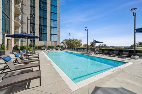 Swimming Pool at The Sutton, Atlanta, GA