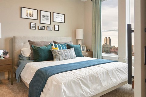 Spacious Bedroom With Comfortable Bed at The George & The Leonard, Atlanta, GA