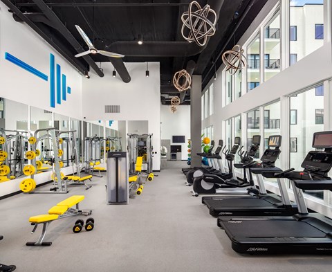 Fitness center and spa | SLX Atlanta  at SLX Atlanta, Georgia, 30341